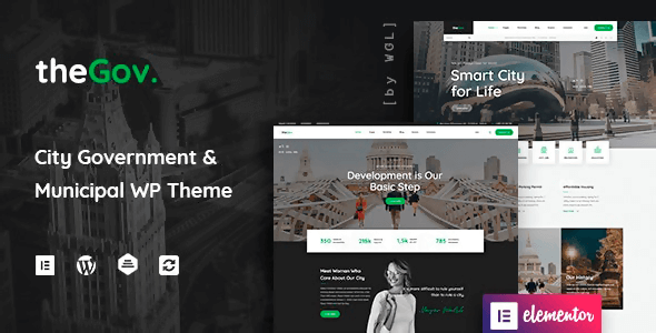 TheGov 1.2.3 NULLED – Municipal and Government WordPress Theme