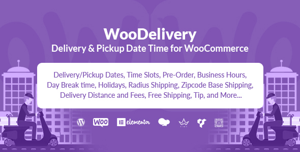 WooDelivery 1.4.0 – Delivery & Pickup Date Time for WooCommerce