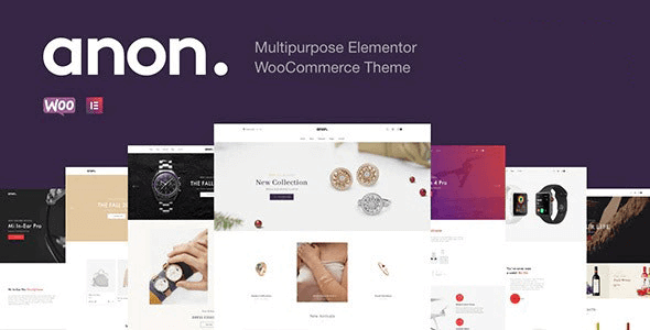 Anon 2.2.3 – Multipurpose Elementor WooCommerce Themes