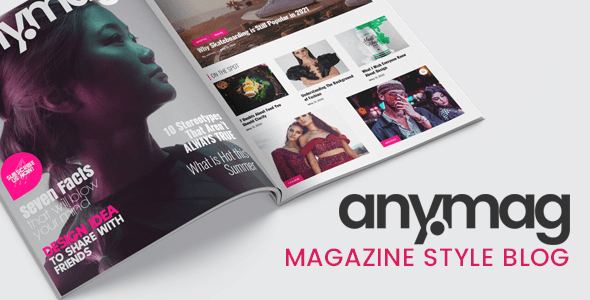 Anymag 2.6.3 – Magazine Style WordPress Blog