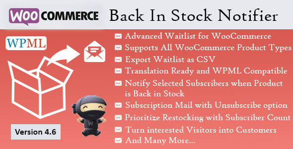 Back In Stock Notifier 12.1 – WooCommerce Waitlist Pro