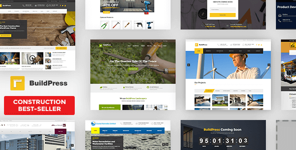 BuildPress 5.6.6 NULLED – Construction Business WP Theme