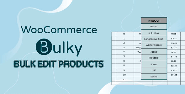 Bulky 1.2.1 – WooCommerce Bulk Edit Products Orders Coupons