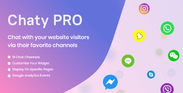 Chaty Pro 2.9.4 NULLED – Floating Chat Widget, Contact Icons, Messages, Telegram, Email, SMS, Call Button