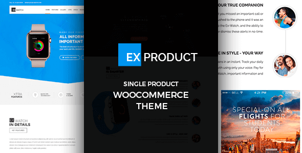 ExProduct 1.7.3 – Single Product theme