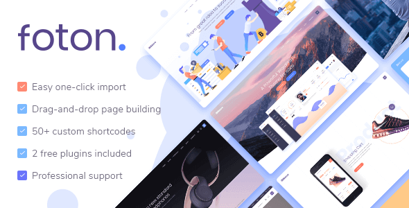 Foton 2.4 NULLED – A Multi-concept Software and App Landing Theme