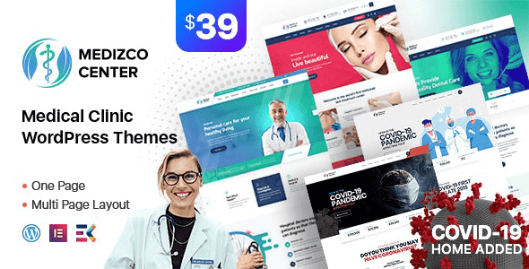 Medizco 2.9 – Medical Health & Dental Care Clinic WordPress Theme