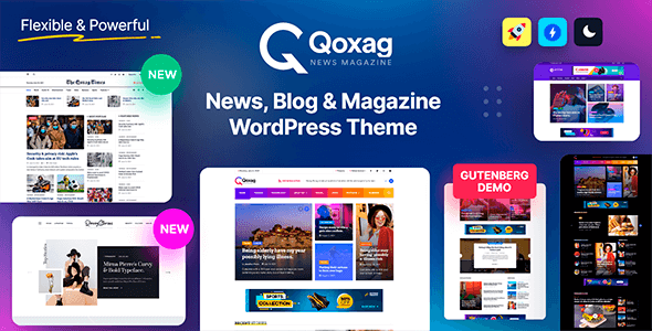 Qoxag 2.0.4 – WordPress News Magazine Theme