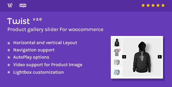 Twist 3.2.12 NULLED – Product Gallery Slider for Woocommerce