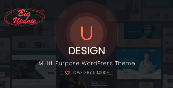 UDesign 4.2.0 NULLED – Responsive WordPress Theme + Demos