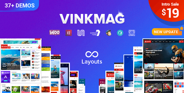 Vinkmag 4.5 – Multi-concept Creative Newspaper News Magazine WordPress Theme