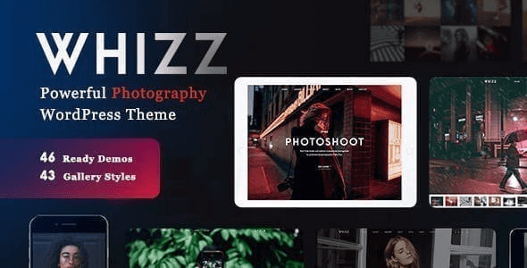 Whizz 2.3.0 – Responsive Photography Portfolio WordPress Theme