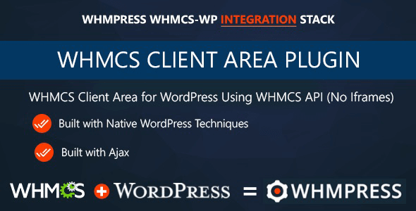 WHMCS Client Area for WordPress by WHMpress 4.1rev4 NULLED