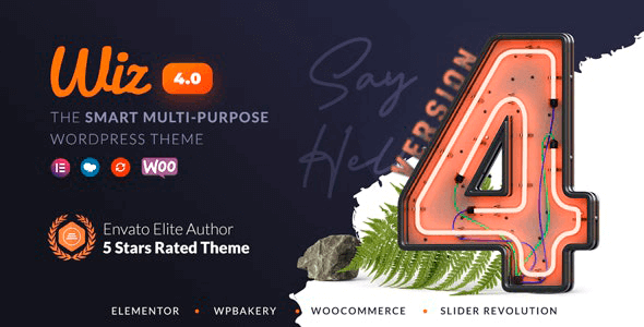 Wiz 4.0.15 NULLED – The Smart Multi-Purpose WordPress Theme