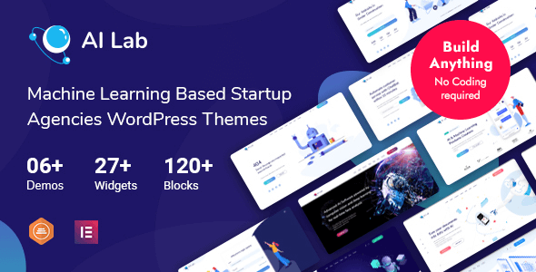 AI Lab 5.1.0 – Machine Learning WordPress Theme