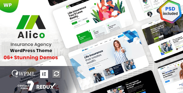 Alico 1.1.2 – Insurance Agency WordPress