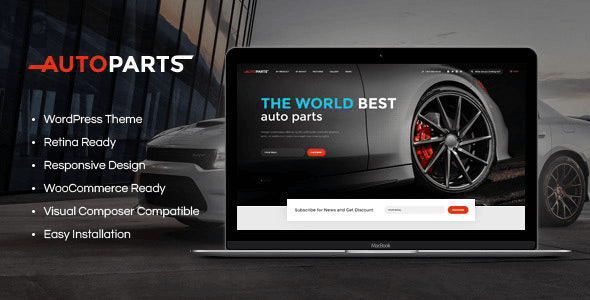 AutoParts 1.5.6 NULLED – Car Parts Store & Auto Services WordPress Theme