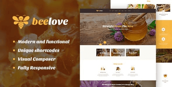 Beelove 1.2.7 – Honey Production and Sweets Online Store WordPress Theme