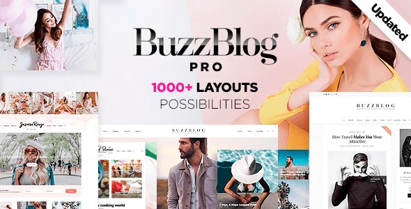 Buzz 5.4 – Lifestyle Blog & Magazine WordPress Theme