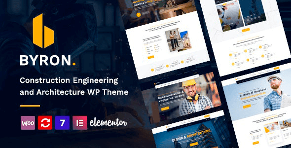 Byron 1.12 – Construction and Engineering WordPress Theme