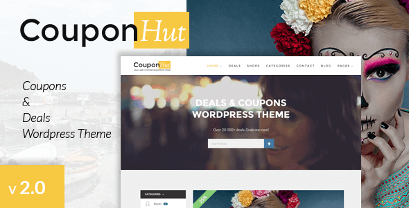 CouponHut 3.0.5 – Coupons & Deals WordPress Theme