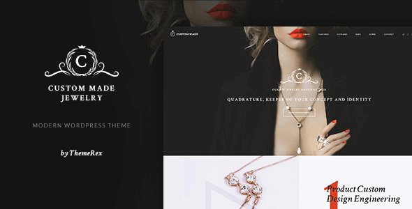 Custom Made 1.1.10 – Jewelry Manufacturer and Store WordPress Theme