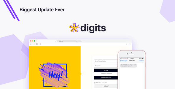 Digits 7.9.3.2 NULLED – WordPress Mobile Number Signup and Login + Free Addons
