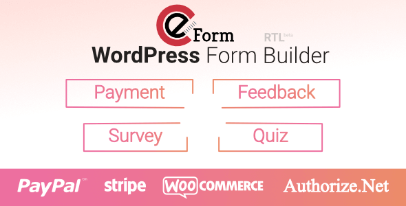 eForm 4.17.0 NULLED – WordPress Form Builder