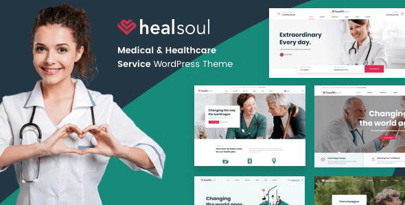 Healsoul 1.6.8 – Medical Care, Home Healthcare Service WP Theme