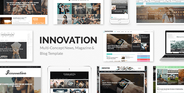 INNOVATION 5.9 – Multi-Concept News Magazine & Blog Theme