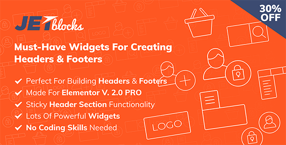 JetBlocks 1.3.3 – The must-have headers & footers widgets for Elementor
