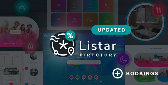 Listar 1.5.3.9 – WordPress Directory and Listing Theme