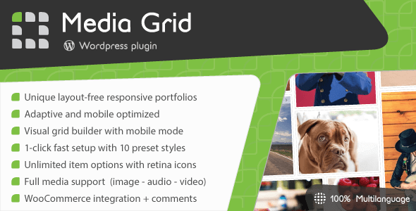 Media Grid 7.2.0 NULLED – WordPress Responsive Portfolio