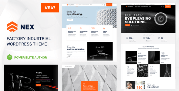 Nex 14.1 NULLED – Factory & Industrial WordPress