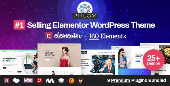 Phlox Pro 5.8.0 NULLED – Elementor MultiPurpose WordPress Theme