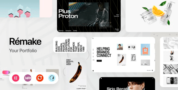 Remake 1.1.5 – Minimal Portfolio & Agency Theme