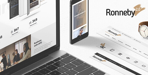 Ronneby 3.4.4 NULLED – High-Performance WordPress Theme