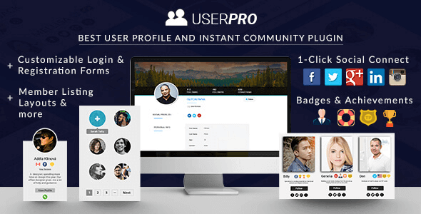 UserPro 5.1.0 NULLED – User Profiles with Social Login