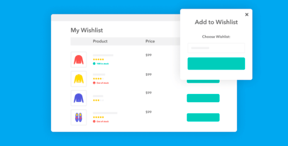 Wishlists for WooCommerce 1.4.1 NULLED