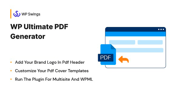 WP Ultimate PDF Generator 1.1.2 NULLED