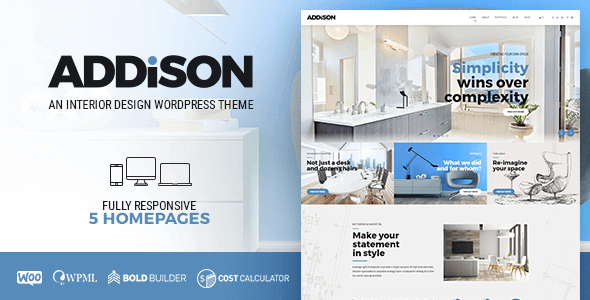 Addison 1.3.8 – Architecture & Interior Design Theme