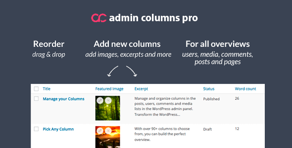 Admin Columns Pro 5.7.4 + Addons