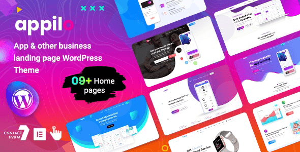 Appilo 6.1.8 – App landing page WordPress theme