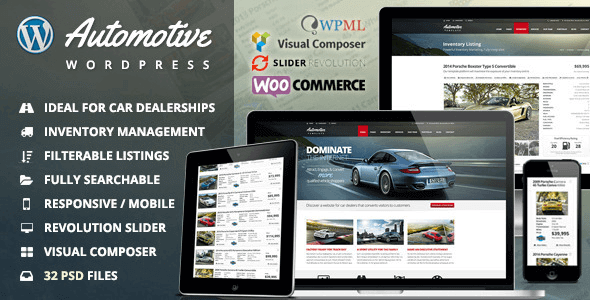 Automotive 12.6 NULLED – Car Dealership Business WordPress Theme