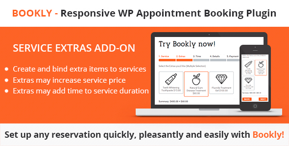 Bookly Service Extras Add-on 4.7