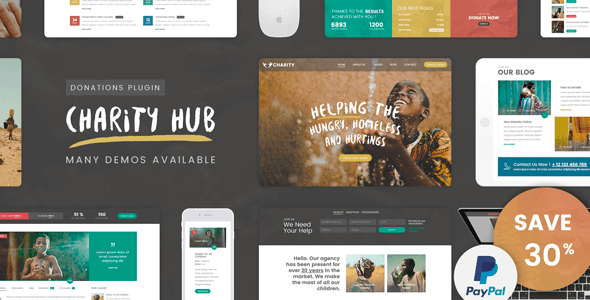 Charity Foundation 2.7 – Charity Hub WP Theme