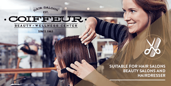 Coiffeur 6.5 NULLED – Hair Salon WordPress Theme