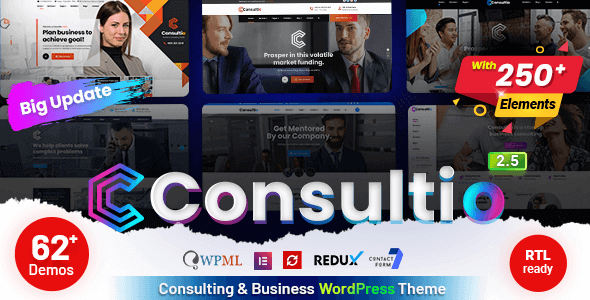 Consultio 2.9.6 – Consulting Business WordPress