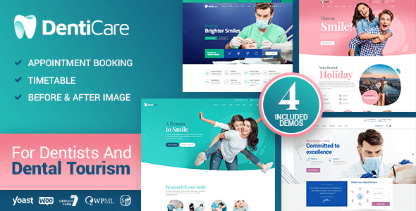 DentiCare 1.2.3 – Medical, Dentist & Dental Clinic