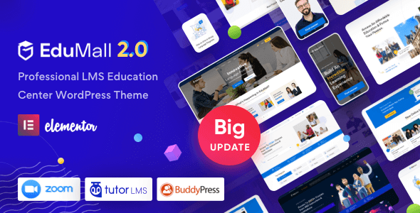 EduMall 3.3.0 – Professional LMS Education Center WordPress Theme